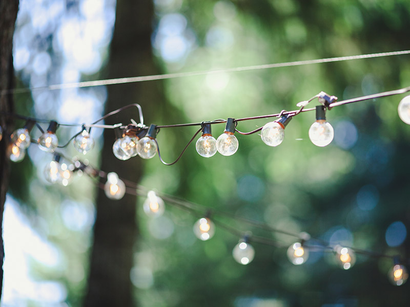 outdoor festoon lights