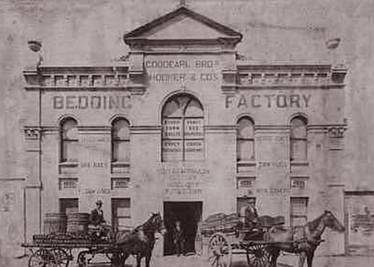 old Goodearls family factory in Sydney for blinds and awnings