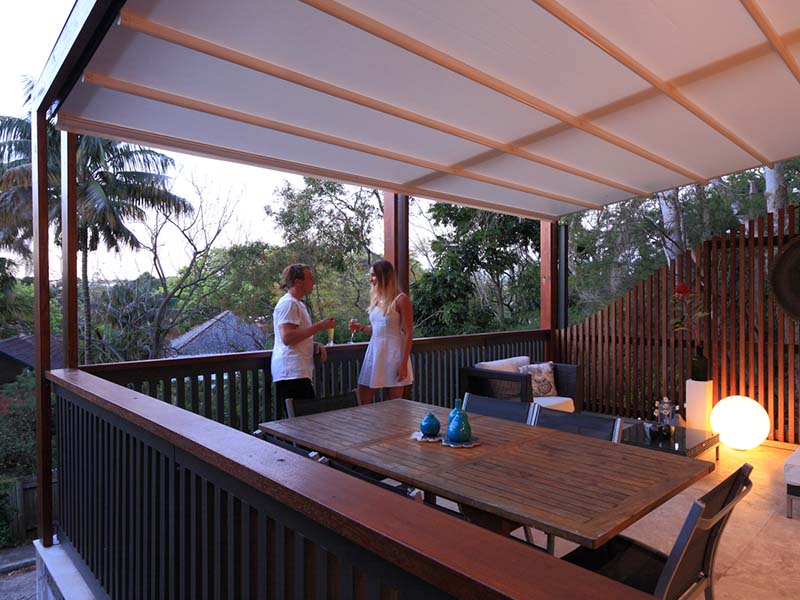 timber pergola frame for all weather retractable awning