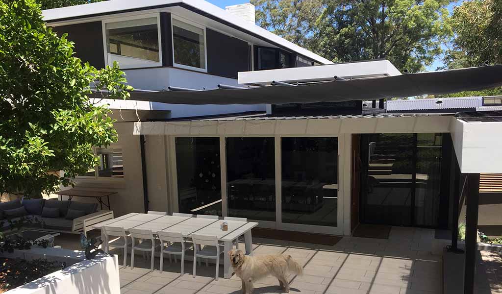 Retractable awnings, retractable roofs and blinds in Wahroonga, Sydney for weather protection