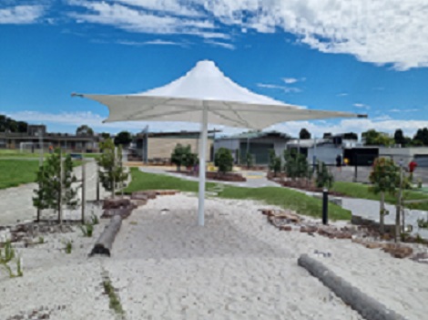 Permanent umbrella Centre Post